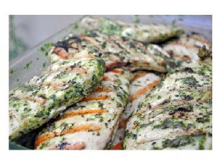 Basil Marinated Grilled Chicken