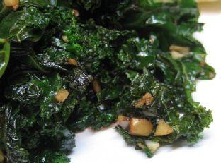 Garlicky Kale